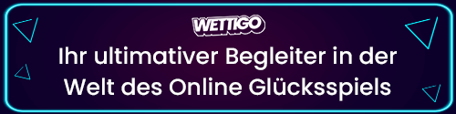banner über online glücksspiel bei wettigo